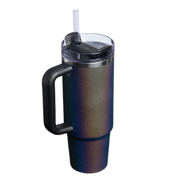 Stanley Midnight Glitz 30 oz. Quencher H2.0 FlowState Tumbler New in Box - Picture 2 of 6